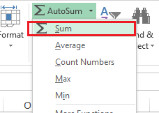 3 Cara Menggunakan Rumus SUM Untuk Penjumlahan Angka Dalam Excel